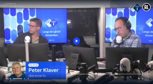 Peter Klaver bij NPO voor dikke hond